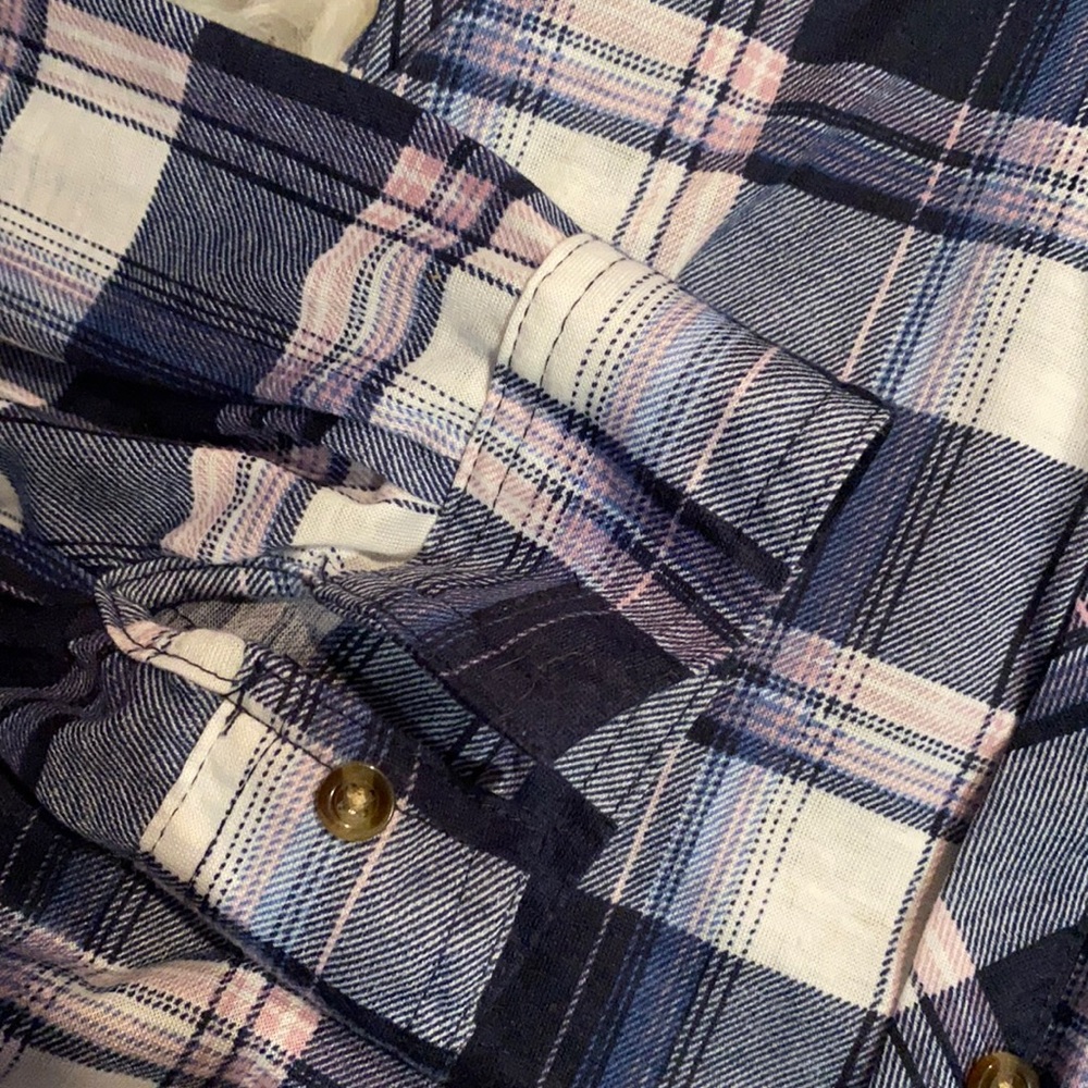 Plaid Button Up - Picture 5 of 7